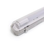 Noxion Oprawy Hermetyczne LED Mieszkaniowy Poseidon V2.0 incl. 1x Noxion Rura LED T8 Standard Output 15W 1800lm - 830 Ciepła Biel | 120cm