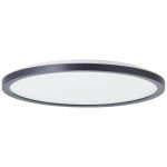 Brilliant Brennan Lampa sufitowa Plastikowy Czarny Valkoinen 13W 2000lm - 840 Zimna Biel | 294mm - IP44 - 3-Stopniowy Ściemnianie