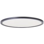 Brilliant Brennan Lampa sufitowa Plastikowy Czarny Valkoinen 18W 2700lm - 827-840 CCT | 420mm - IP44 - 3-Stopniowy Ściemnianie