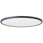 Brilliant Brennan Lampa sufitowa Plastikowy Czarny Valkoinen 30W 4000lm - 840 Zimna Biel | 541mm - IP44 - 3-Stopniowy Ściemnianie