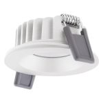 Ledvance LED Spot Air Fix Aluminium Valkoinen 6W 570lm 36D - 940 Zimna Biel | Aukko 68mm - IP65 - Najlepsze renderowanie kolorów - Ściemnianie