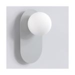 Emibig Ściana i Lampa sufitowa Viva Stal Szary | Nadaje Się Do 1x G9 - Max 8W