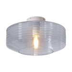 It's about RoMi Lampa sufitowa Verona Szkło Przezroczysty | Nadaje Się Do 1x E27 