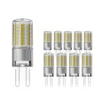 Opakowanie 10x Noxion Bolt LED Capsule G9 4.8W 600lm - 827 Bardzo Ciepła Biel | Zamienne 50W