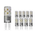 Opakowanie 10x Noxion Bolt LED Capsule G9 3.8W 470lm - 827 Bardzo Ciepła Biel | Zamienne 40W