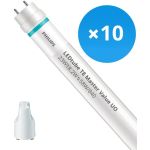 Opakowanie 10x Philips Rura LED T8 MASTER Value (EM/Mains) Ultra Output 23W 3700lm - 865 Światło dzienne | 150cm - Zamienne 58W