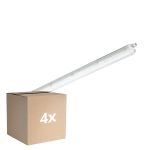 Opakowanie 4x Philips Oprawy Hermetyczne LED CoreLine WT120C Gen2 57W 8000lm - 840 Zimna Biel | 150cm