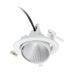 Philips LED Spot Greenspace Accent Elbow Aluminium Valkoinen 31W 3900lm 36D - 930 Ciepła Biel | 163mm - IP20 - Najlepsze Renderowanie Kolorów - Dali Ściemnianie