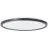 Brilliant Brennan Lampa sufitowa Plastikowy Czarny Valkoinen 13W 2000lm - 840 Zimna Biel | 294mm - IP44 - 3-Stopniowy Ściemnianie