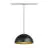 SLV Reflektor szynowy Lampa Wisząca Forchini M 40 1-Fazowy Stal Szary | Nadaje Się Do 1x E27 