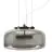 Ledvance Decor Glow Lampa Wisząca Czarny 32W 2500lm - 830 Ciepła Biel | 380mm