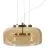 Ledvance Decor Glow Lampa Wisząca Złoty 32W 2800lm - 830 Ciepła Biel | 380mm