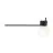 Emibig Lampa sufitowa Imago Stal Czarny | Nadaje Się Do 1x E14 - Max 10W
