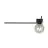Emibig Lampa sufitowa Imago Stal Czarny | Nadaje Się Do 1x E14 - Max 10W