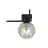 Emibig Lampa sufitowa Imago Stal Czarny | Nadaje Się Do 1x E14 - Max 10W