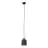 Emibig Lampa Wisząca Target Stal Czarny | Nadaje Się Do 1x E27 - Max 15W