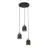 Emibig Lampa Wisząca Target Stal Czarny | Nadaje Się Do 3x E27 - Max 15W