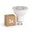 Opakowanie 3x Sylvania RefLED ES50 LED Spot GU10 PAR16 345lm 36D - 830 Ciepła Biel | Zamienne 35W