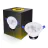 Bright Choice LED Downlight Okrągła Uchylny 12W 960lm 60D - 930 Ciepła Biel | 110mm - Aukko 90mm - UGR 