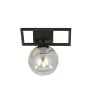 Emibig Lampa sufitowa Imago Stal Czarny | Nadaje Się Do 1x E14 - Max 10W
