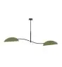 Emibig Lampa sufitowa Lotus Stal Czarny | Nadaje Się Do 2x E14 - Max 10W