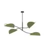 Emibig Lampa sufitowa Lotus Stal Czarny | Nadaje Się Do 4x E14 - Max 10W