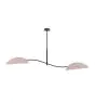 Emibig Lampa sufitowa Lotus Stal Czarny | Nadaje Się Do 2x E14 - Max 10W