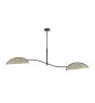 Emibig Lampa sufitowa Lotus Stal Czarny | Nadaje Się Do 2x E14 - Max 10W