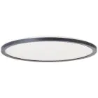 Brilliant Brennan Lampa sufitowa Plastikowy Czarny Valkoinen 18W 2700lm - 827-840 CCT | 420mm - IP44 - 3-Stopniowy Ściemnianie