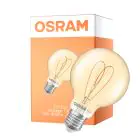 Osram Vintage 1906 LED E27 Globe Włókno Heart Złoty 8W 806lm - 922 Bardzo Ciepła Biel | Najlepsze Renderowanie Kolorów - Ściemnianie - Zamienne 60W
