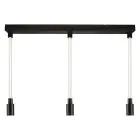 Ledvance Decor Glow Lampa Wisząca Czarny 28W 1400lm - 927 Bardzo Ciepła Biel | 700mm - Najlepsze Renderowanie Kolorów