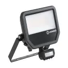 Ledvance LED Iluminacja Aluminium Czarny 41W 5500lm 100D - 830 Ciepła Biel | IP65 - Czujnik Ruchu I Światła - Symetryczny