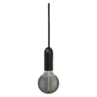 Osram LED Vintage 1906 Lampa Wisząca Okrągła Czarny | Nadaje Się Do E27