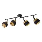 Ledvance Decor Spot Hornet Sufit Spot Czarny 4x2.8W - 827 Bardzo Ciepła Biel | W Tym 4x E14