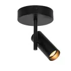 Nordlux Jerome Lampa sufitowa Metal Czarny | 55mm - Nadaje Się Do GU10
