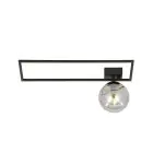 Emibig Lampa sufitowa Imago Stal Czarny | Nadaje Się Do 1x E14 - Max 10W
