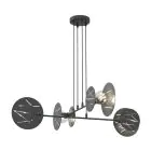 Emibig Lampa Wisząca Xotic Stal Czarny | Nadaje Się Do 4x E27 - Max 15W