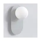 Emibig Ściana i Lampa sufitowa Viva Stal Szary | Nadaje Się Do 1x G9 - Max 8W