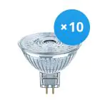Opakowanie 10x Ledvance Performance LED Spot Reflektor GU5.3 MR16 5W 345lm 36D - 930 Ciepła Biel | Najlepsze renderowanie kolorów - Ściemnianie - Zamienne 35W