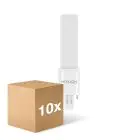 Opakowanie 10x Noxion Lucent PL-S LED 2.8W - 840 Zimna Biel | 2-Piny - Zamienne 5W