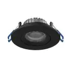 Noxion LED Spot Ares Uchylny Czarny 6W 540lm 927-940 3CCT | Aukko 68mm