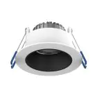 Noxion LED Spot Ares Głęboki Valkoinen 6W 540lm 927-940 3CCT - Z Inner Pierścień Czarny | Aukko 68mm