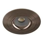 Noxion Wpuszczany Spot Logic MR16 Uchylny Bronze | 92mm - Aukko 80mm - IP20 - incl. GU10 Trzonek 