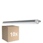 Opakowanie 10x Ledvance Oprawy Hermetyczne LED Paroizolacja Kompaktowy 44W 5400lm - 840 Zimna Biel | 120cm 