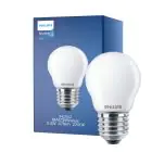 Philips Master Value LED Lustre E27 Piłka Matowy 3.4W 470lm - 927 Bardzo Ciepła Biel | Najlepsze renderowanie kolorów - Ściemnianie - Zamienne 40W
